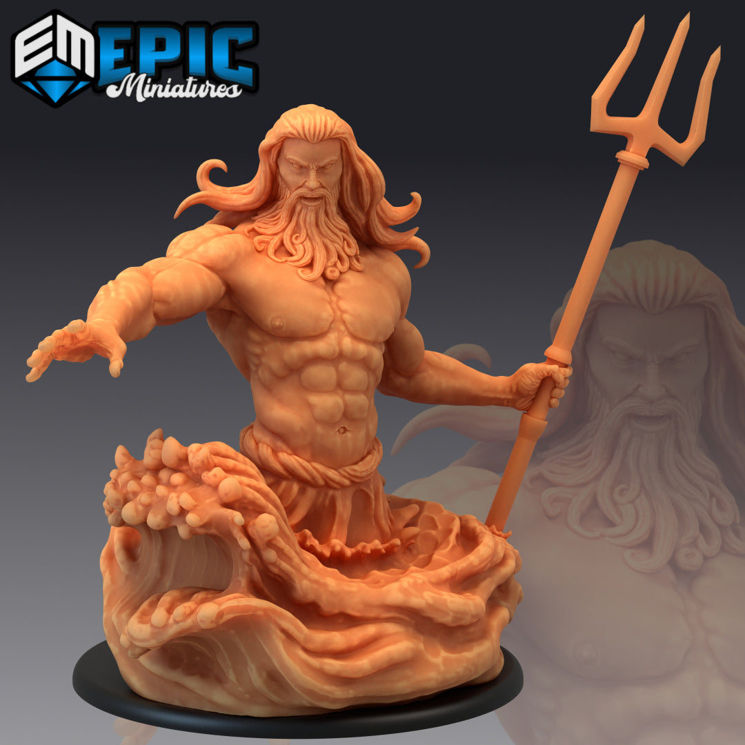 Sea God Poseidon